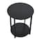 Household Essentials Jamestown 24" Round End Table
